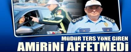 KEND AMRNE TERS YOL CEZASI