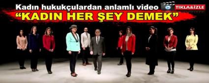 Kadn hukukulardan anlaml video