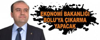 EKONOM BAKANLII BOLU'YA IKARMA YAPACAK