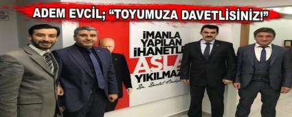 ADEM EVCL; TOYUMUZA DAVETLSNZ!