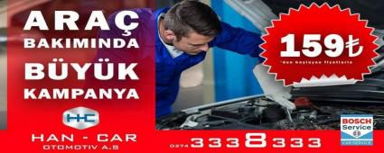 Aracnz Han-Car Otomotiv ile yaza hazr