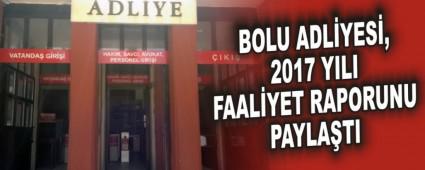 BOLU ADLYES, 2017 YILI FAALYET RAPORUNU PAYLATI