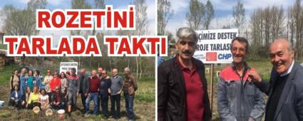 Rozetini tarlada takt