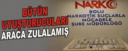 BTN UYUTURUCULARI ARACA ZULALAMI