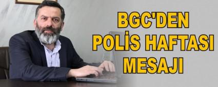 BGC'DEN POLS HAFTASI MESAJI