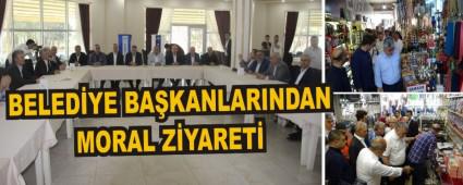 BELEDYE BAKANLARINDAN MORAL ZYARET