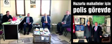 Huzurlu mahalleler iin polis grevde