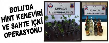 BOLU'DA HNT KENEVR VE SAHTE K OPERASYONU