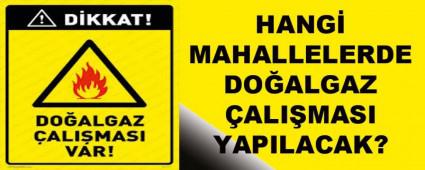 HANG MAHALLELERDE DOALGAZ ALIMASI YAPILACAK?