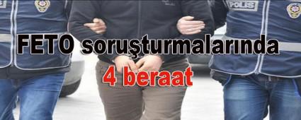FETO soruturmalarnda 4 beraat