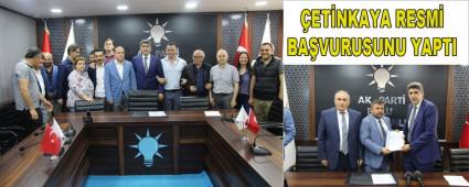 ETNKAYA RESM BAVURUSUNU YAPTI