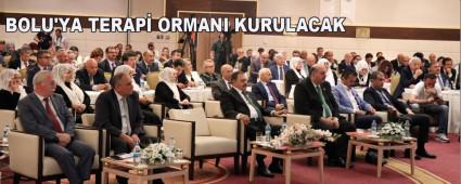 BOLU\'YA TERAP ORMANI KURULACAK