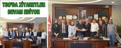 TSO\'DA ZYARETLER DEVAM EDYOR