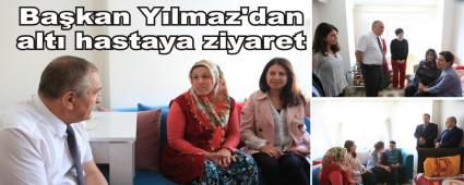 Bakan Ylmaz'dan alt hastaya ziyaret