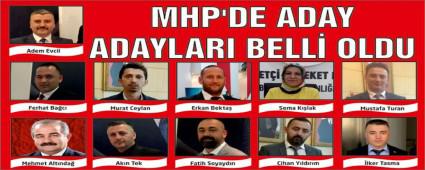 MHP\'DE ADAY ADAYLARI BELL OLDU