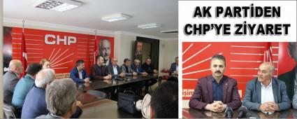 AK PARTDEN CHP\'YE ZYARET