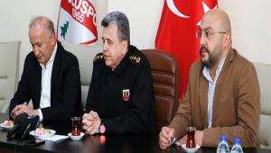 JANDARMA KOMUTANINDAN BOLUSPORA DESTEK