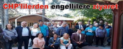 CHP\'lilerden engellilere ziyaret