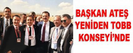    BAKAN ATE YENDEN TOBB KONSEY\'NDE