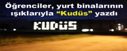    YURDUN IIKLARIYLA KUDS YAZDILAR...