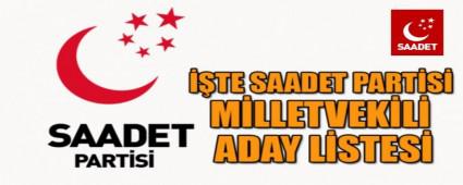 SAADET PARTS'NN BOLU ADAYLARI NETLET