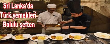   Sri Lanka\'da Trk yemekleri Bolulu eften