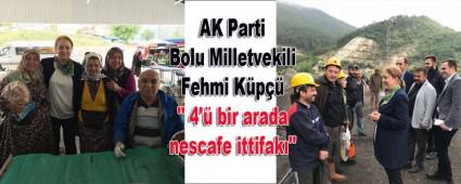 \" 4\' bir arada nescafe ittifak\"