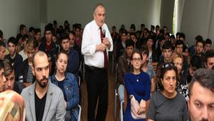 Bakan Ylmaz lise syleilerine bu haftada devam etti