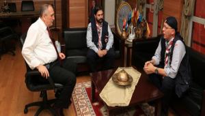 Trkiye zcilik Federasyonu Bakan Suba'dan Bolu Belediye Bakan Ylmaz'a ziyaret