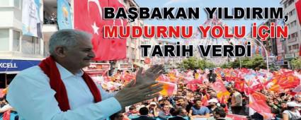 BABAKAN YILDIRIM, MUDURNU YOLU N TARH VERD