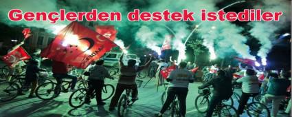 Genlerden destek istediler