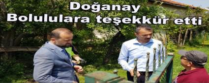 Doanay Bolululara teekkr etti