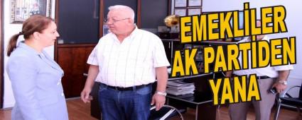 EMEKLLER AK PARTDEN YANA