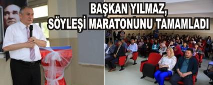 BAKAN YILMAZ, SYLE MARATONUNU TAMAMLADI