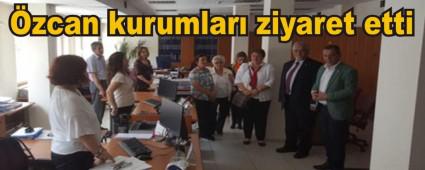 zcan kurumlar ziyaret etti