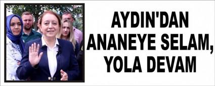 AYDIN'DAN ANANEYE SELAM, YOLA DEVAM