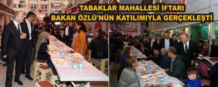 TABAKLAR MAHALLES FTARI BAKAN ZL'NN KATILIMIYLA GEREKLET
