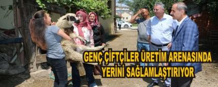 GEN FTLER RETM ARENASINDA YERN SALAMLATIRIYOR