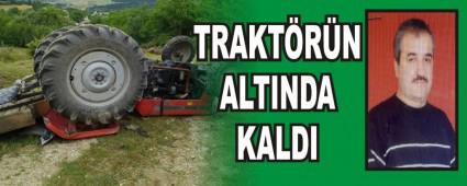 TRAKTRN ALTINDA KALDI   