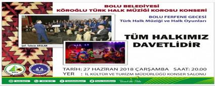 Krolu Trk Halk Mzii Topluluu'ndan Ferfene Gecesi