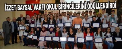 ZZET BAYSAL VAKFI OKUL BRNCLERN DLLENDRD