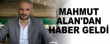 MAHMUT ALAN'DAN HABER GELD