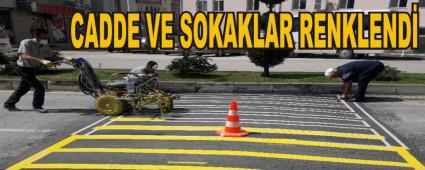 CADDE VE SOKAKLAR RENKLEND