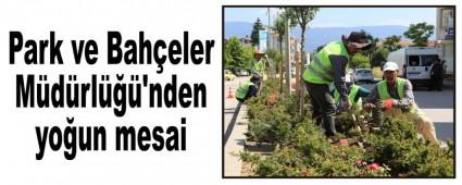 Park ve Baheler Mdrl'nden youn mesai