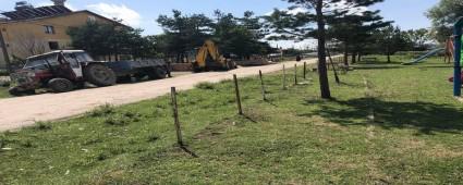 Parklarn bakm ve tadilat yaplyor