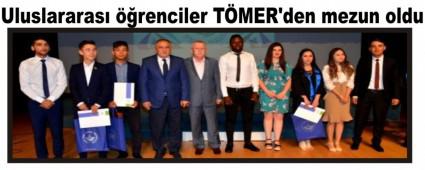 Uluslararas renciler TMER\'den mezun oldu
