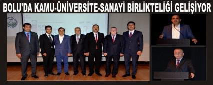 BOLU'DA KAMU-NVERSTE-SANAY BRLKTEL GELYOR