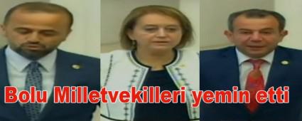 Bolu Milletvekilleri yemin etti