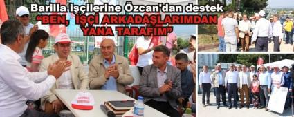 Barilla iilerine zcan'dan destek