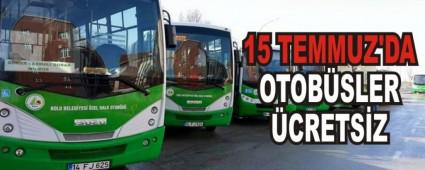 15 TEMMUZ'DA OTOBSLER CRETSZ
